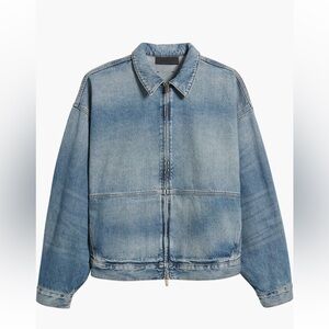 Fear Of God Essentials Zip Denim Jacket